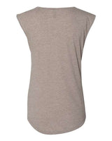 Next Level Women's Festival Sleeveless Deep V-Neck T-Shirt-2
