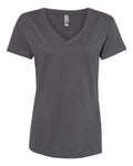 Next Level Women’s Cotton V-Neck T-Shirt-1