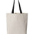 Q-Tees 11L Canvas Tote with Contrast-Color Handles-1
