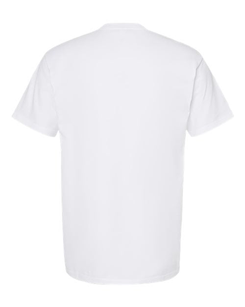 Tultex Men's Heavyweight Jersey Pocket T-Shirt-2