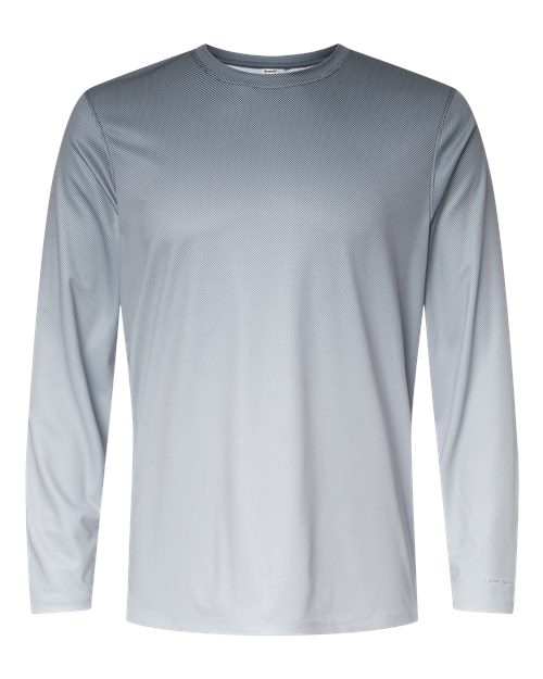 Paragon Men's Barbados Performance Pin Dot Long Sleeve T-Shirt-1