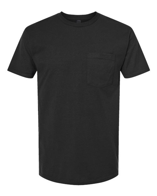 Tultex Men's Heavyweight Jersey Pocket T-Shirt-1