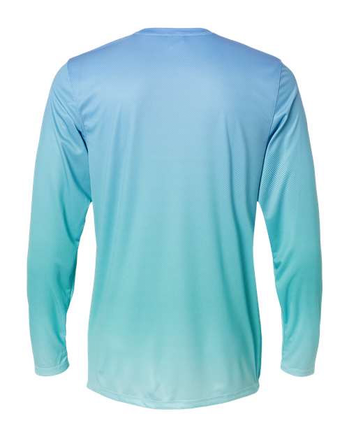 Paragon Men's Barbados Performance Pin Dot Long Sleeve T-Shirt-2