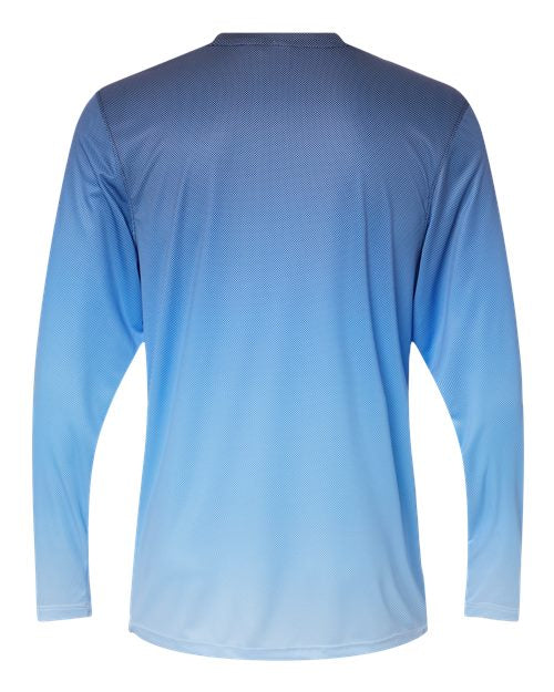 Paragon Men's Barbados Performance Pin Dot Long Sleeve T-Shirt-2
