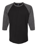 Tultex Men's Fine Jersey Raglan T-Shirt-1