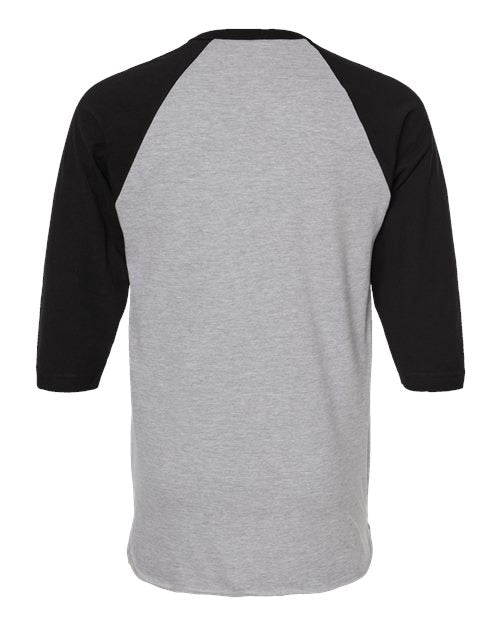 Tultex Men's Fine Jersey Raglan T-Shirt-2