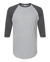 Tultex Men's Fine Jersey Raglan T-Shirt-1