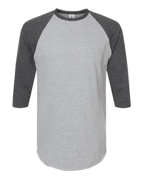 Tultex Men's Fine Jersey Raglan T-Shirt-1