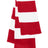 Sportsman Rugby-Striped Knit Scarf-1