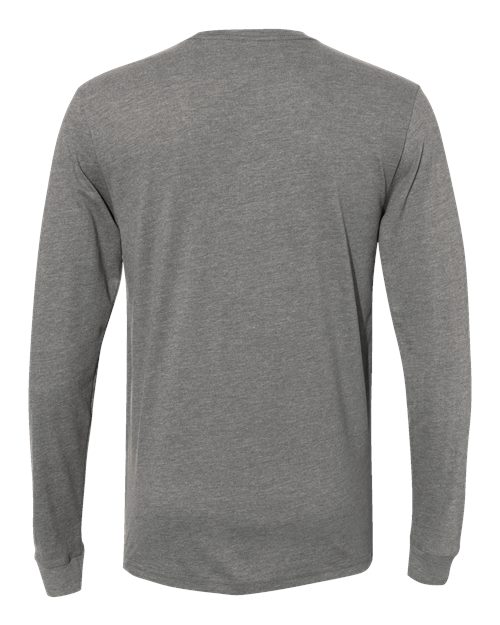 Next Level Men's Sueded Long Sleeve T-Shirt-2