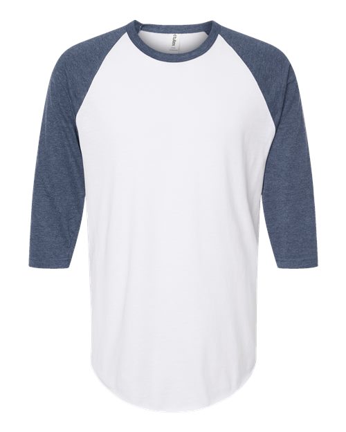 Tultex Men's Fine Jersey Raglan T-Shirt-1