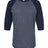 Tultex Men's Fine Jersey Raglan T-Shirt-1
