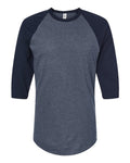 Tultex Men's Fine Jersey Raglan T-Shirt-1