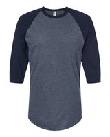 Tultex Men's Fine Jersey Raglan T-Shirt-1