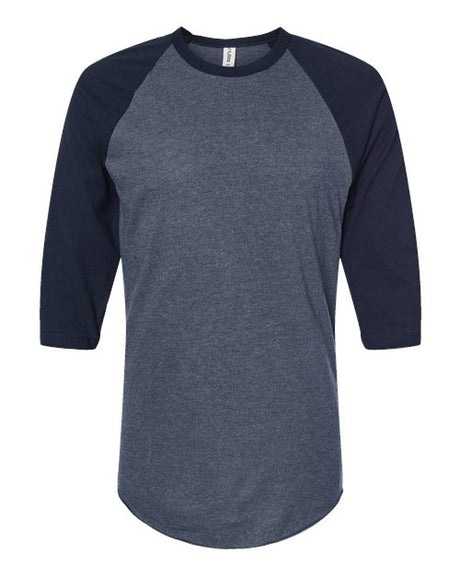 Tultex Men's Fine Jersey Raglan T-Shirt-1