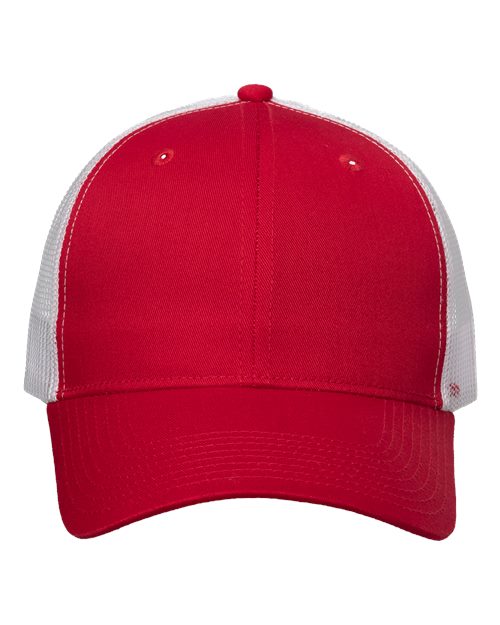 Valucap Mesh-Back Twill Trucker Cap-1