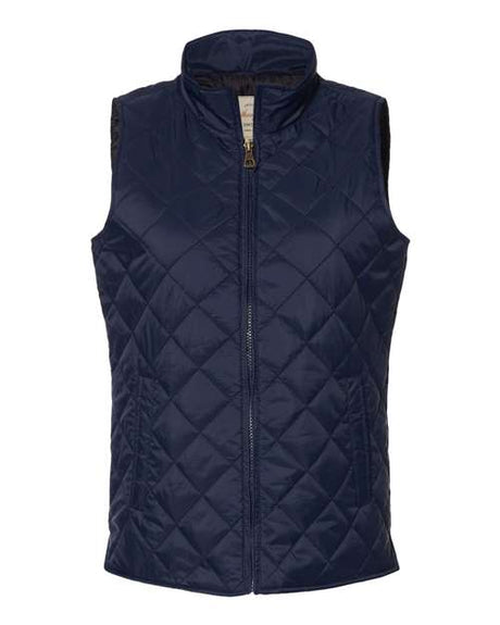 Weatherproof Women's Vintage Diamond Quilted Vest-1