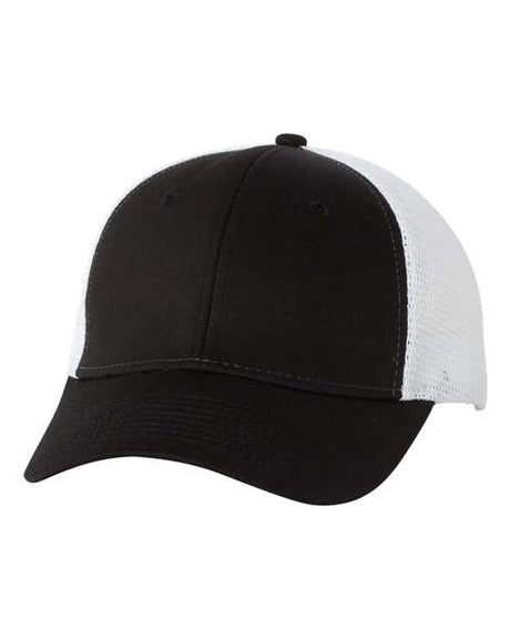 Valucap Mesh-Back Twill Trucker Cap-1