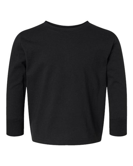 Rabbit Skins Toddler Cotton Jersey Long Sleeve Tee-1