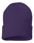 Sportsman 12" Solid Cuffed Beanie-1
