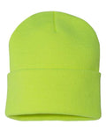 Sportsman 12" Solid Cuffed Beanie-1