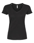 Tultex Women's Fine Jersey V-Neck T-Shirt-1