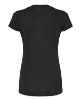 Tultex Women's Poly-Rich V-Neck T-Shirt-2