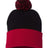 Sportsman 12" Pom-Pom Cuffed Beanie-1