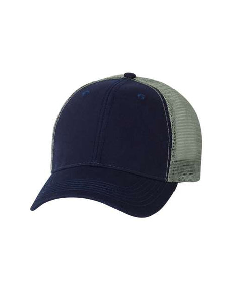 Valucap Bio-Washed Trucker Cap-1