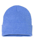 Sportsman 12" Solid Cuffed Beanie