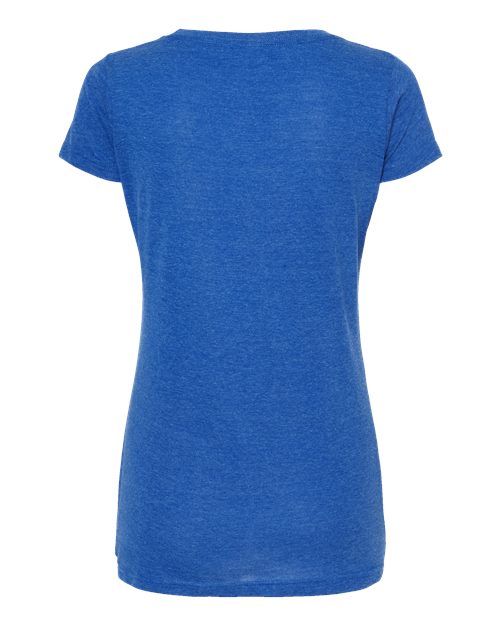 Tultex Women's Poly-Rich Scoop Neck T-Shirt-2