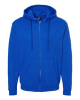 Tultex Men's Full-Zip Hooded Sweatshirt-1