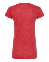 Tultex Women's Poly-Rich V-Neck T-Shirt-2