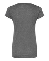 Tultex Women's Poly-Rich V-Neck T-Shirt-2