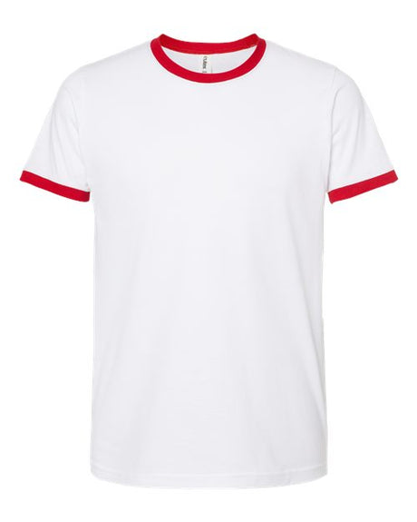 Tultex Men's Fine Jersey Ringer T-Shirt-1