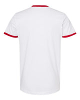 Tultex Men's Fine Jersey Ringer T-Shirt-2