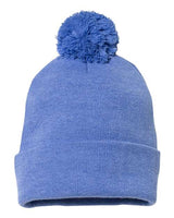 Sportsman 12" Pom-Pom Cuffed Beanie-2