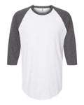 Tultex Men's Fine Jersey Raglan T-Shirt-1
