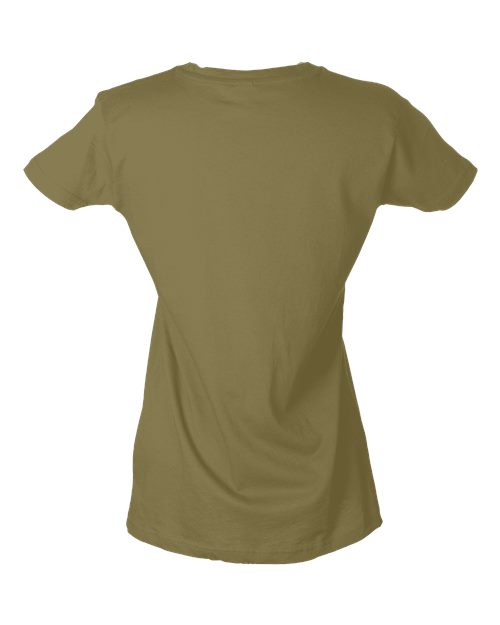 Tultex Women's Fine Jersey Slim Fit T-Shirt-2