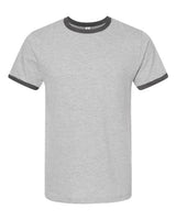 Tultex Men's Fine Jersey Ringer T-Shirt-1