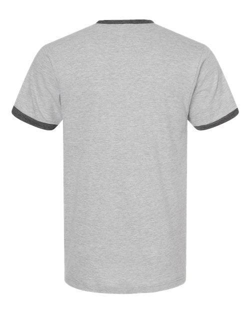 Tultex Men's Fine Jersey Ringer T-Shirt-2