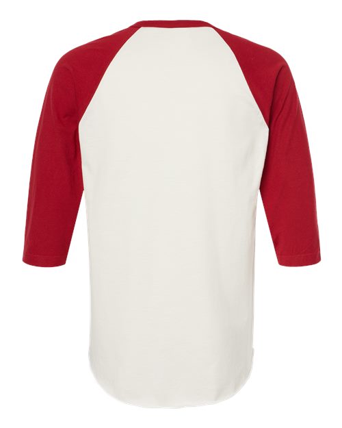 Tultex Men's Fine Jersey Raglan T-Shirt-2