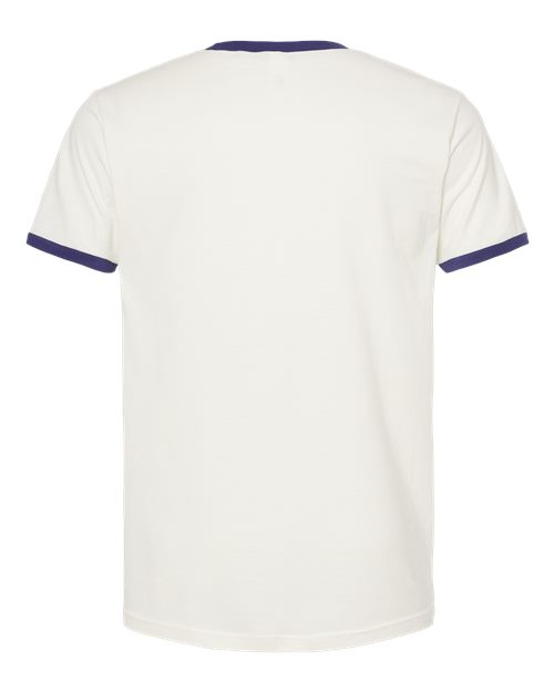 Tultex Men's Fine Jersey Ringer T-Shirt-2