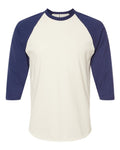Tultex Men's Fine Jersey Raglan T-Shirt-1