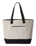 Q-Tees 19L Zippered Tote-1