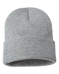 Sportsman 12" Solid Cuffed Beanie-1