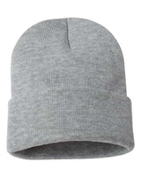 Sportsman 12" Solid Cuffed Beanie-1