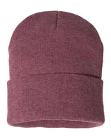 Sportsman 12" Solid Cuffed Beanie-2