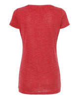 Tultex Women's Poly-Rich Scoop Neck T-Shirt-2