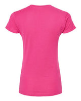 Tultex Women's Fine Jersey V-Neck T-Shirt-2